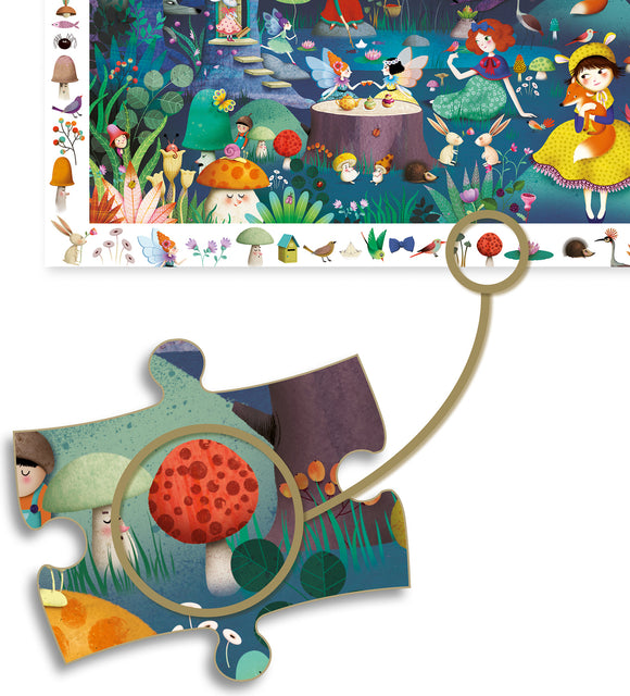 Observation Puzzles Enchanted Forest - 100pcs