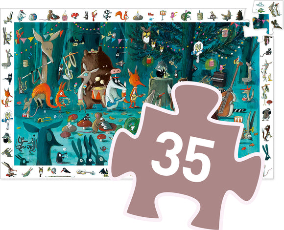 Observation Puzzles The Orchestra - 35pcs