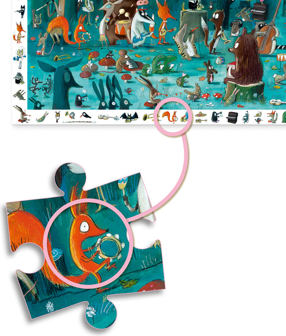 Observation Puzzles The Orchestra - 35pcs