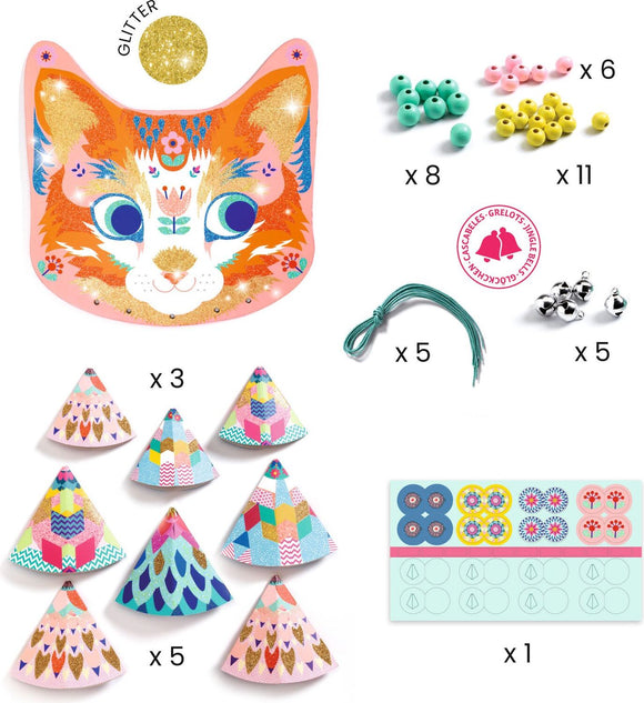 Kitty DIY Wind Chime Craft Kit