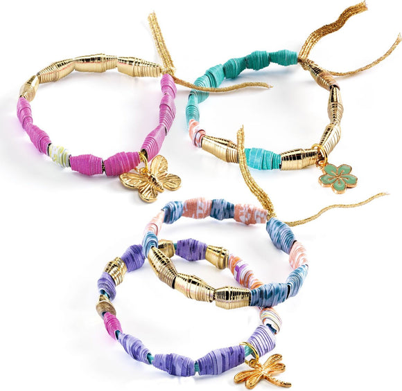 DJECO Stylish and Golden DIY Bracelets