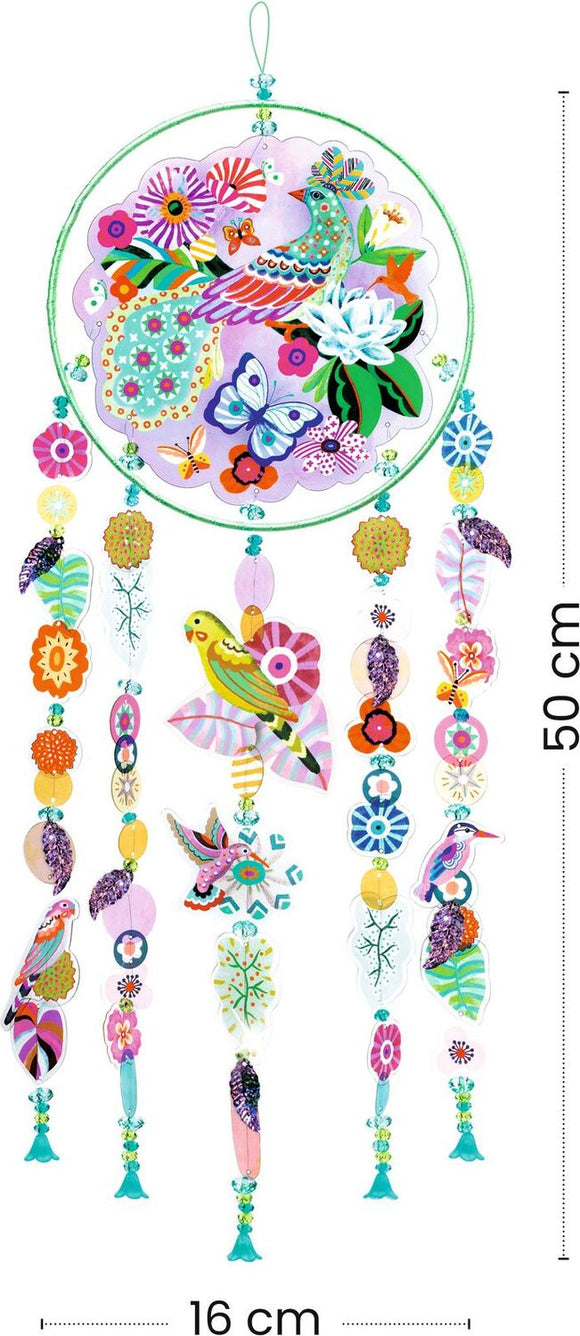 Paradise Bird DIY Suncatcher