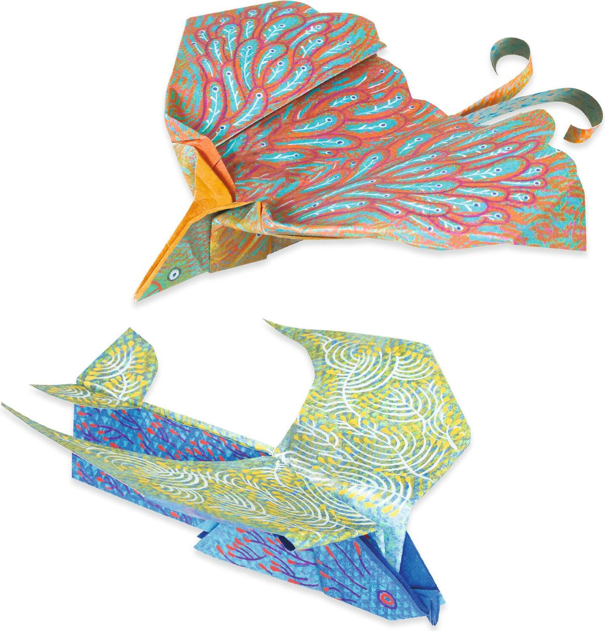 Wing Beat Pattern Origami Wing Beat | EurekaPuzzles