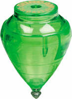 The Imperial Spin Top by Flambeau Products is a vibrant green spinning top. Its unique design features a smooth, tapered shape that allows for stable spinning. Ideal for fidgeting or playful competition, this top is perfect for all ages and offers endless entertainment. The top is lightweight and easy to use, making it a great addition to toys and games collections.