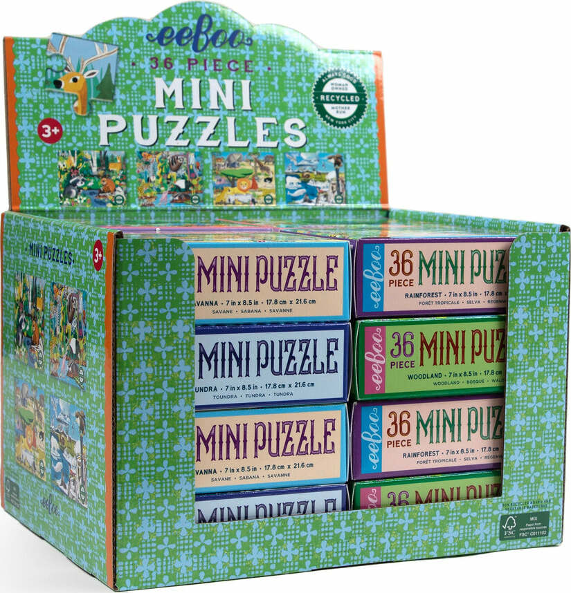 Wild Habitats (mini 36pc puzzle - assorted)