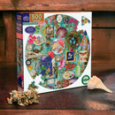 Collecting Nature (500 piece round puzzles)
