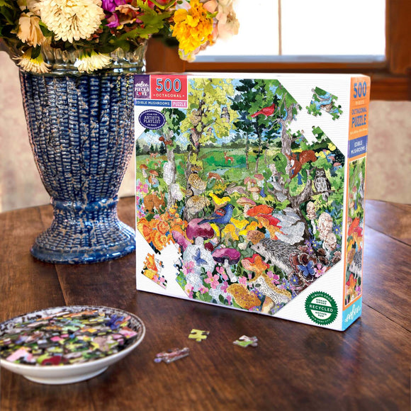 Edible Mushrooms (500 piece octagon puzzles)