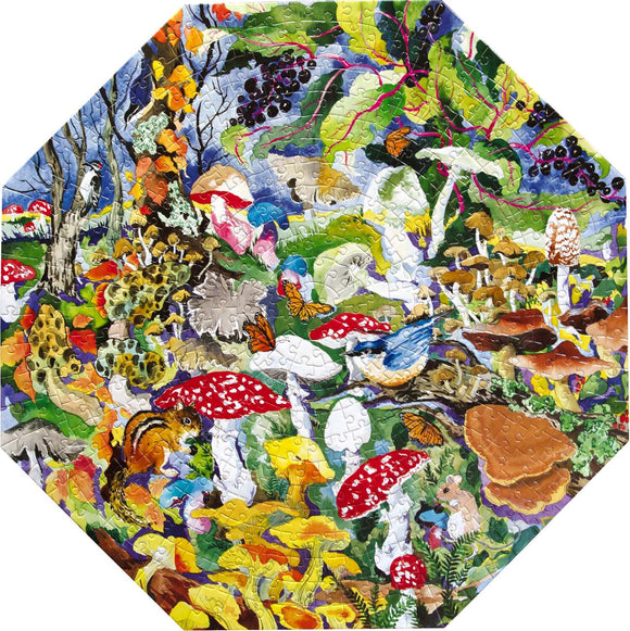 Poisonous Mushrooms (500 piece octagon puzzles)