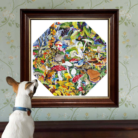 Poisonous Mushrooms (500 piece octagon puzzles)