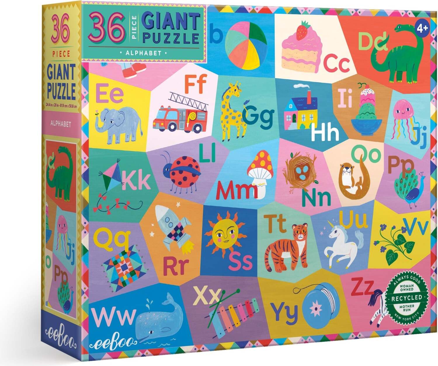 Alphabet (36 piece giant puzzles)