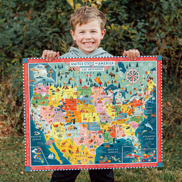 USA (48 piece giant puzzles)