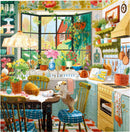 Springtime Kitchen (1000 piece square puzzles)