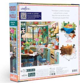 Springtime Kitchen (1000 piece square puzzles)