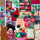 Pets in the Kitchen (1000 piece square puzzles)