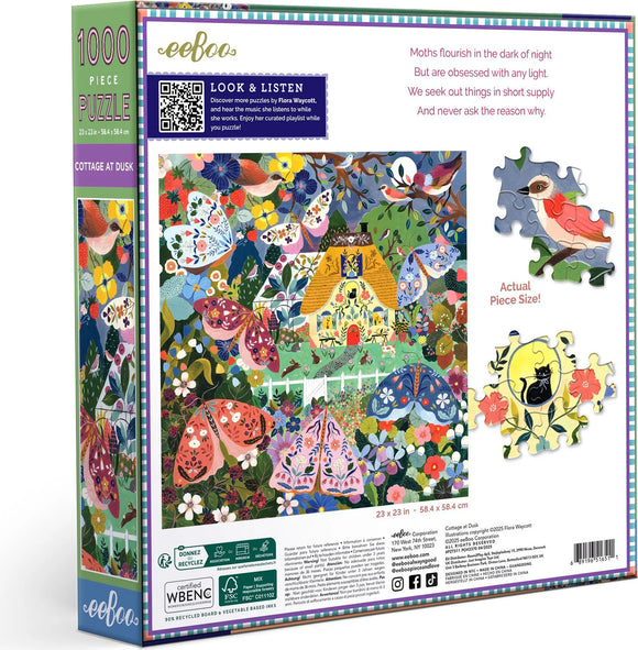 Cottage at Dusk 1000pc Square Puzzle