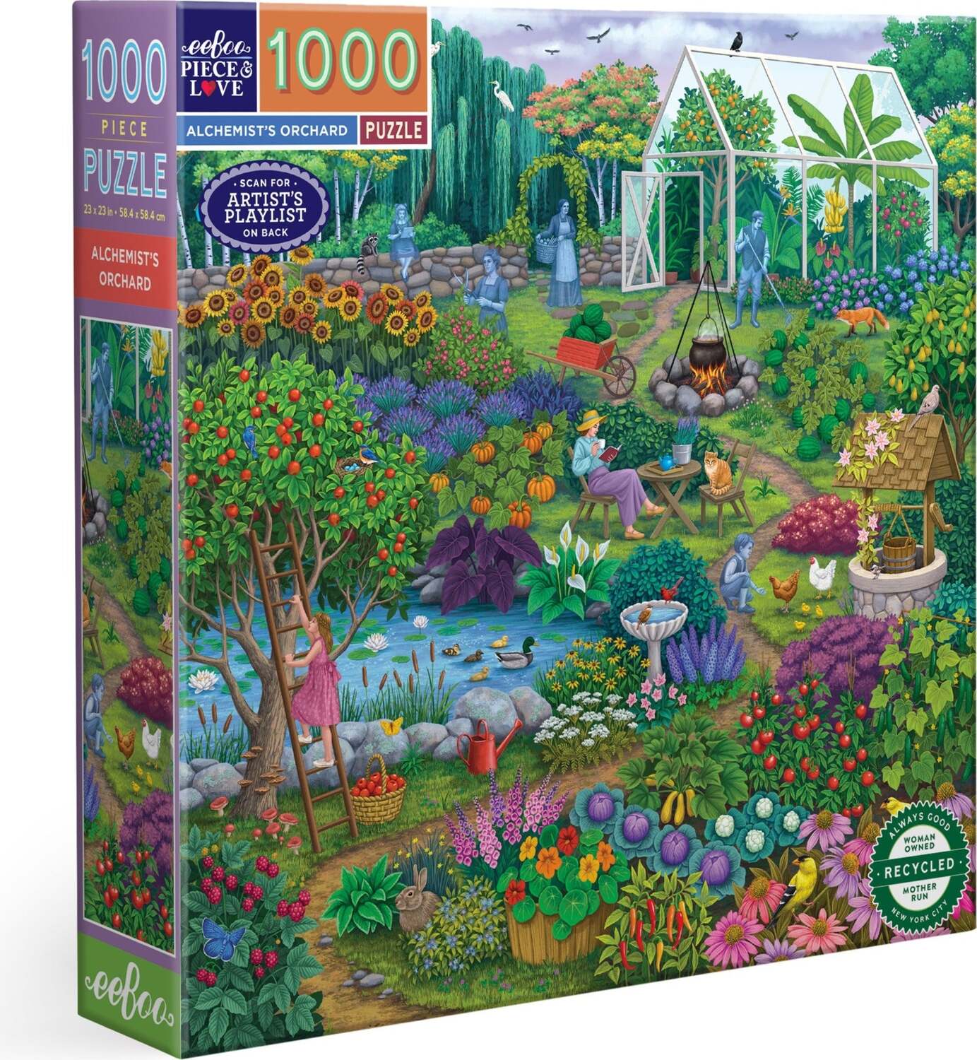 Alchemist's Orchard (1000 piece square puzzles)