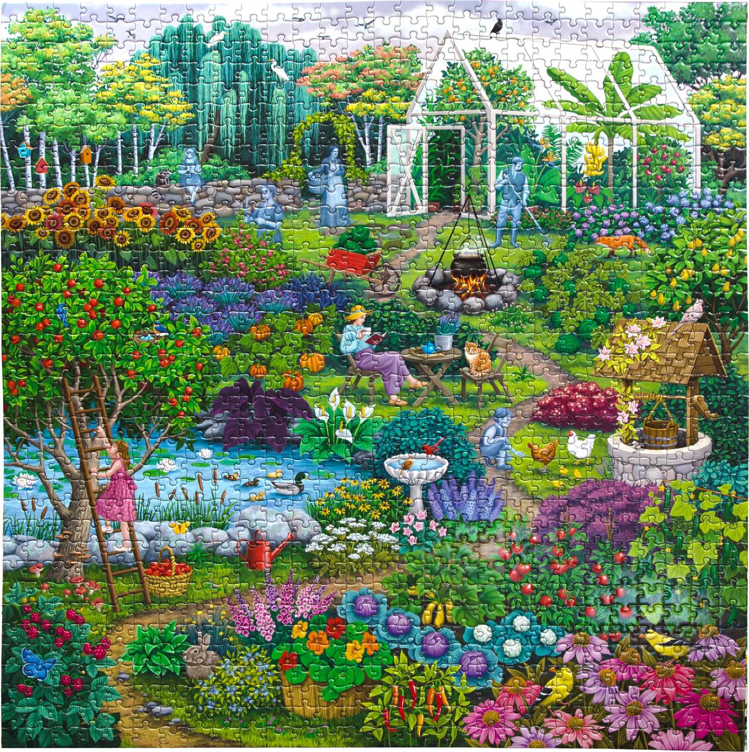 Alchemist's Orchard (1000 piece square puzzles)