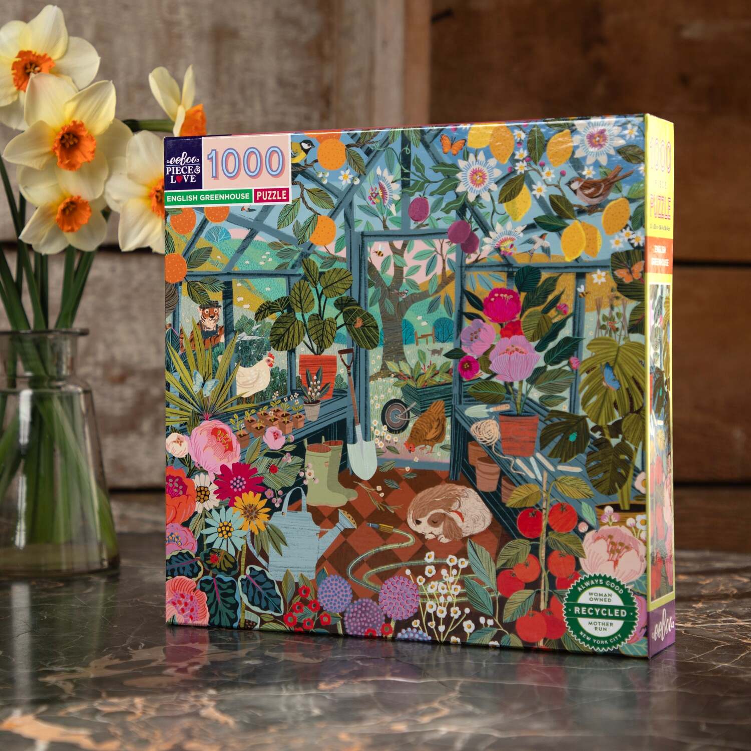 English Greenhouse (1000 piece square puzzles)