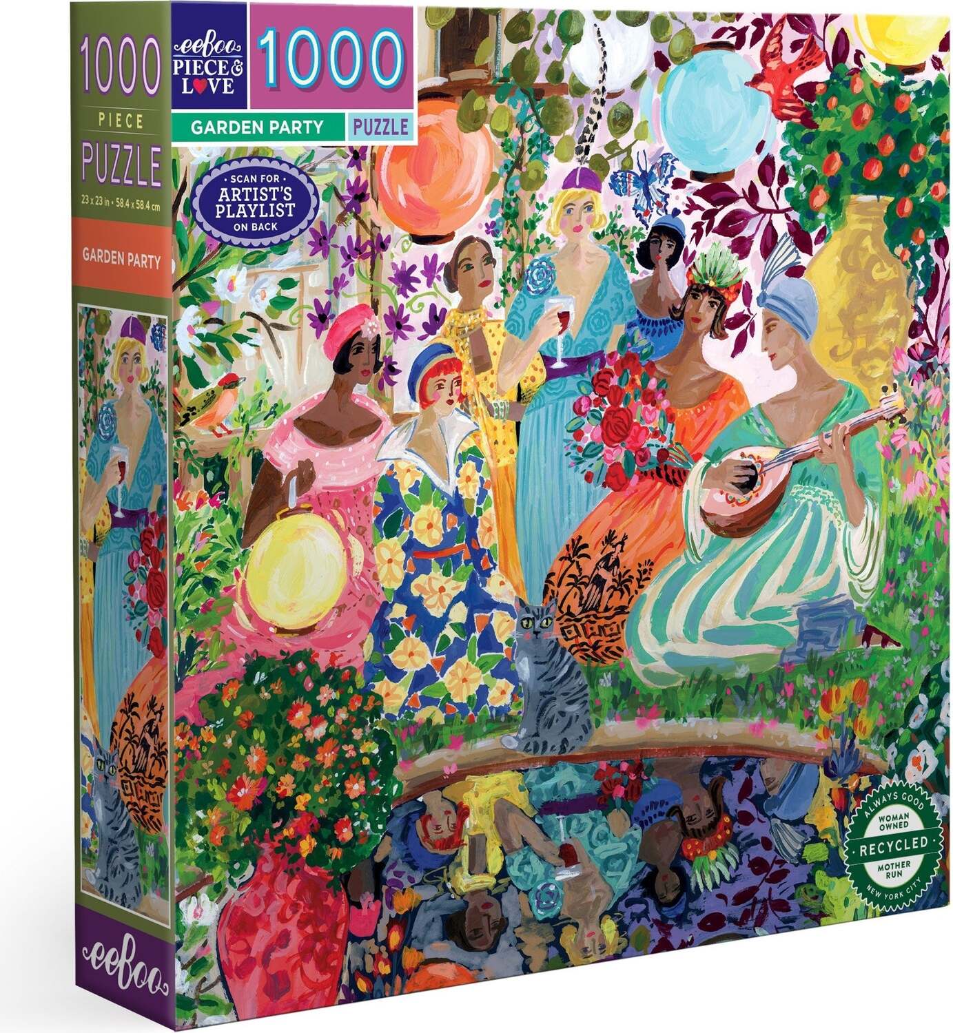 Garden Party (1000 piece square puzzles)