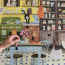 Kitchen Chickens (1000 piece square puzzles)
