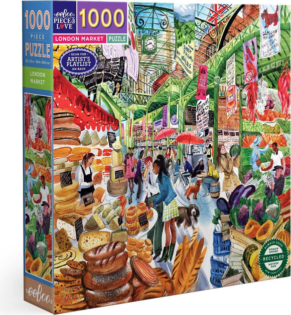 London Market (1000 piece square puzzles)