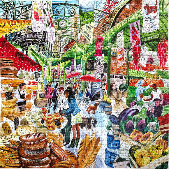 London Market (1000 piece square puzzles)