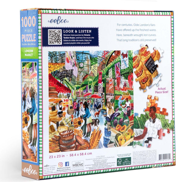 London Market (1000 piece square puzzles)