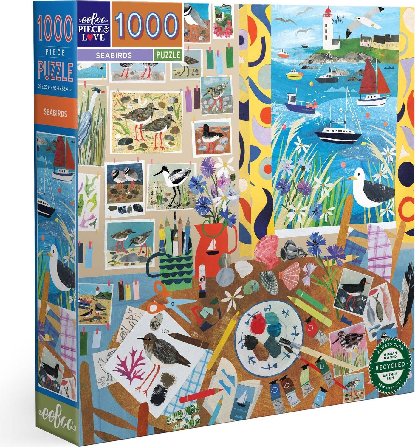 Seabirds (1000 piece square puzzles)