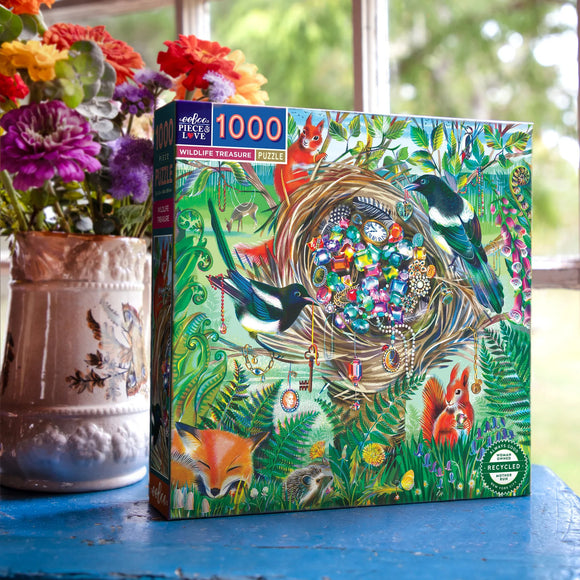 Wildlife Treasure (1000 piece square puzzles)