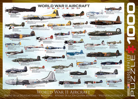 World War Ii Aircraft 1000-piece Puzzle