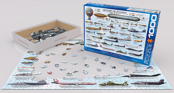 History Of Aviation 1000-piece Puzzle