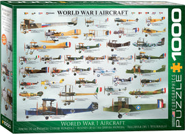 World War I Aircraft 1000-piece Puzzle
