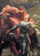 La Belle Dame Sans Merci By Sir Frank Bernard Dicksee 1000-piece Puzzle