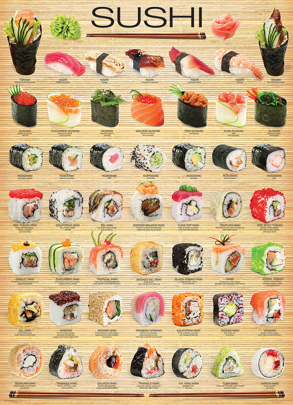 Sushi 1000-piece Puzzle