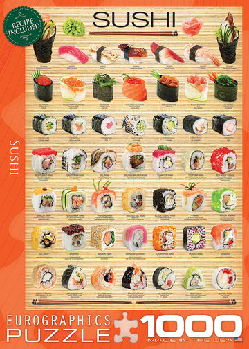 Sushi 1000-piece Puzzle