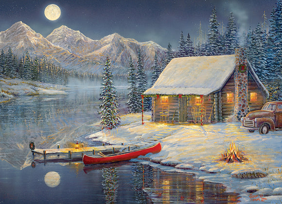 A Cozy Christmas By Sam Timm 1000-piece Puzzle