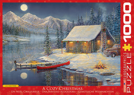 A Cozy Christmas By Sam Timm 1000-piece Puzzle