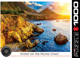 Sunset On The Pacific Coast 1000-piece Puzzle