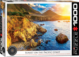 Sunset On The Pacific Coast 1000-piece Puzzle