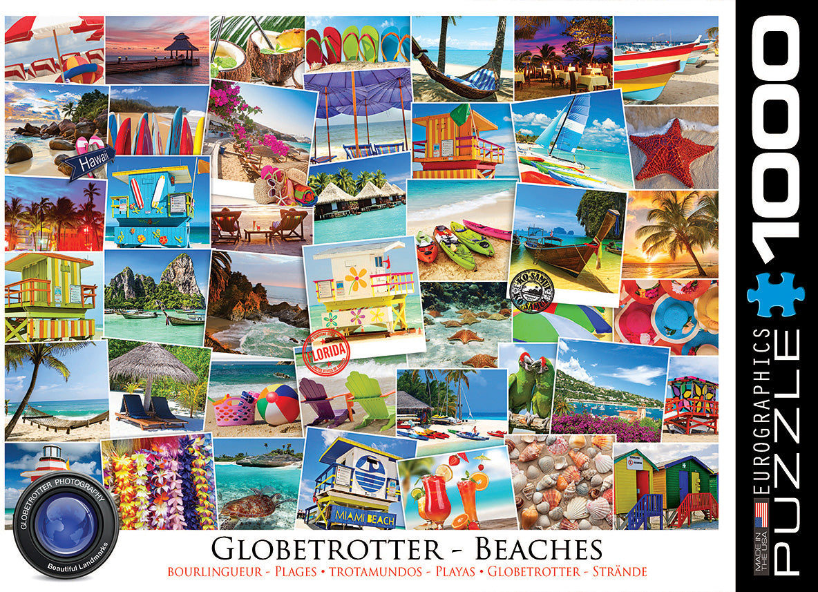 Beaches  Globetrotter 1000-piece Puzzle