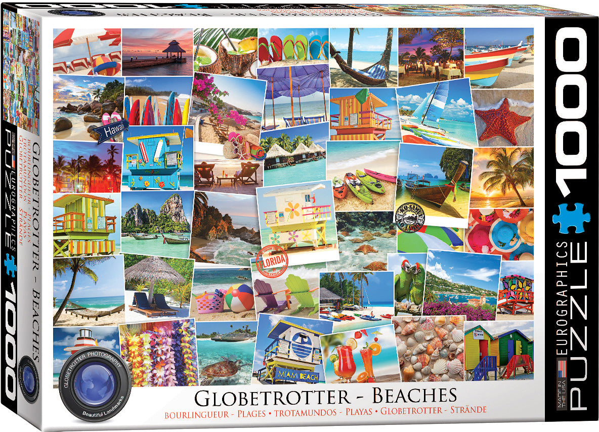 Beaches  Globetrotter 1000-piece Puzzle