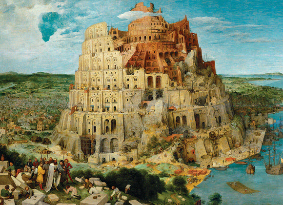 The Tower of Babel by Pieter Bruegel 1000-Piece Puzzle