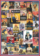 World War I & II Vintage Posters 1000-Piece Puzzle 