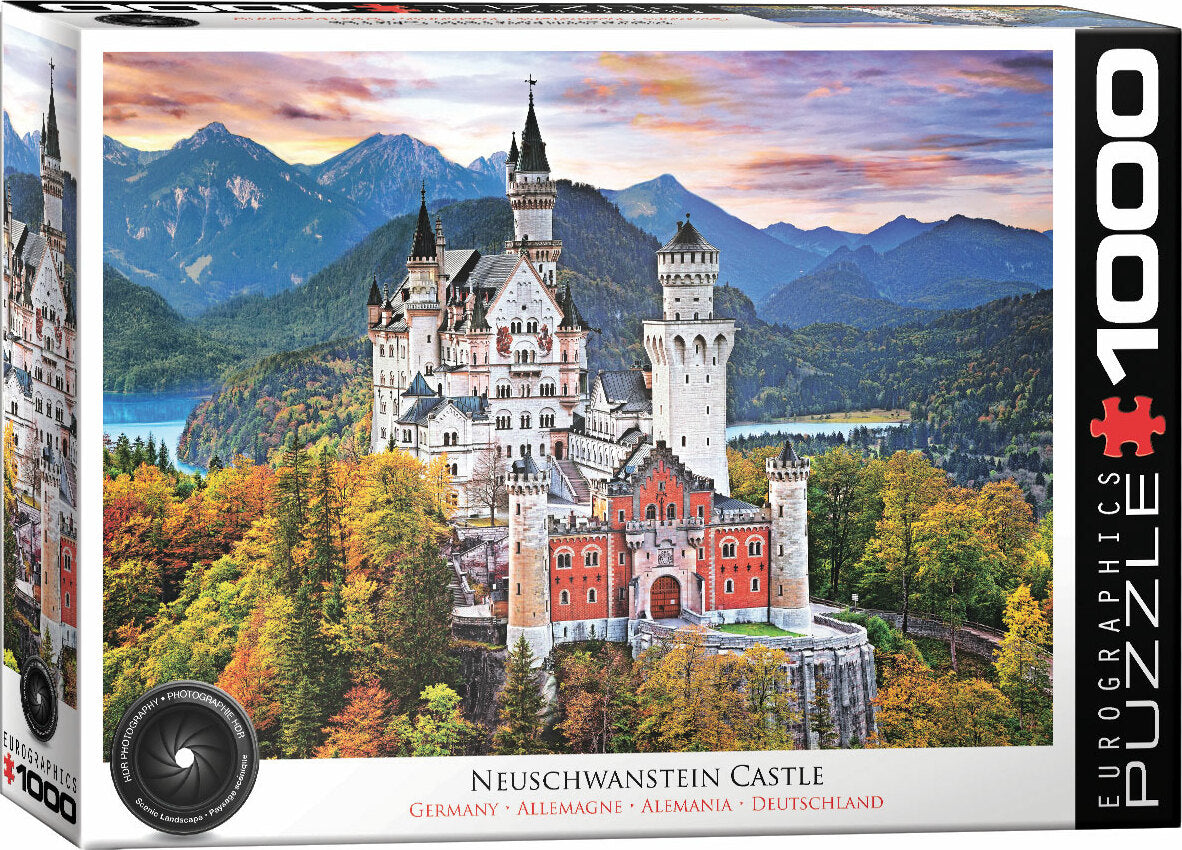 Neuschwanstein Castle Germany 1000-Piece Puzzle 