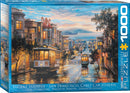 San Francisco, Cable Car Heaven by Eugene Lushpin 1000-Piece Puzzle