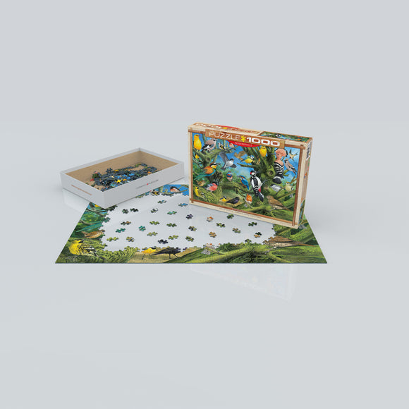 Garden Birds by Joahn Francis 1000-Piece Puzzle