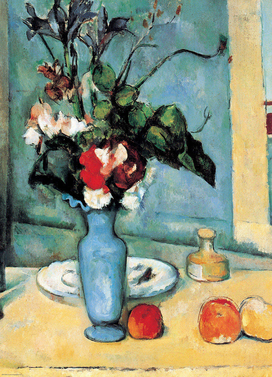 Blue Vase by Paul Cezanne