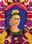 Self Portrait, The Frame by Frida Kahlo 1000-Piece Puzzle