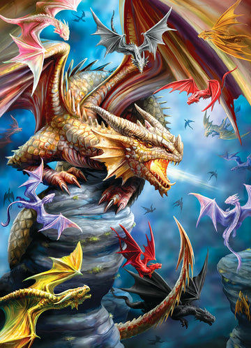 Dragon Clan by Ann Stokes 1000-Piece Puzzle