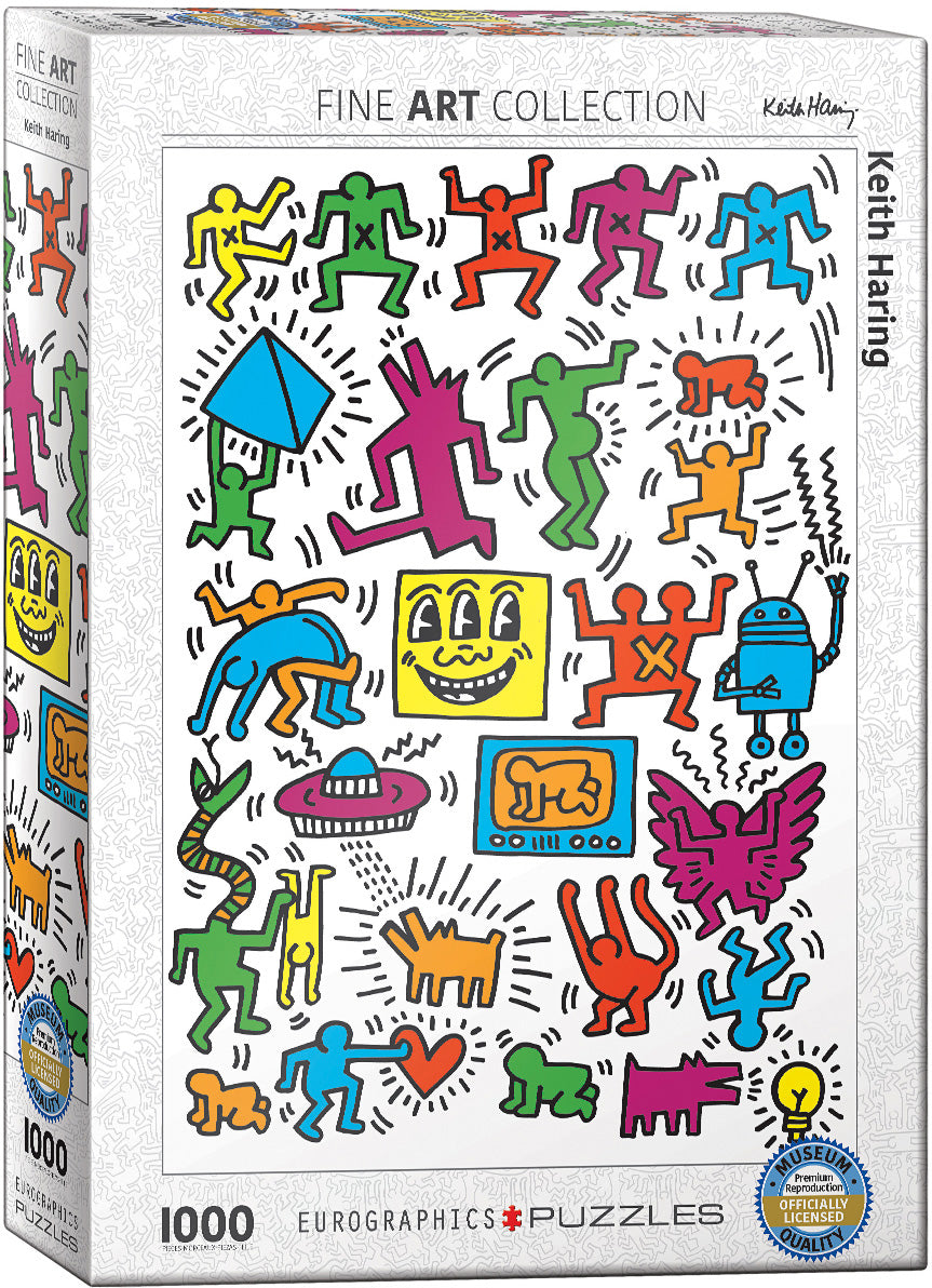 Keith Haring Jigsaw Puzzle - 1000 Pieces by Eurographics